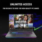 Asus ROG STRIX G16 Gaming (2024) Laptop - 14th Gen / Intel Core i9-14900HX / 16inch WQXGA / 1TB SSD / 16GB RAM / 8GB NVIDIA GeForce RTX 4060 Graphics / Windows 11 Home / English Keyboard / Eclipse Grey / International Version - [G614JVR-ES94]