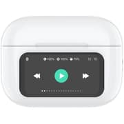 Glassology GTA4 Pro Wireless Earbuds White