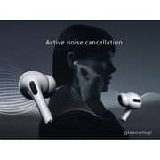 Glassology GTA4 Pro Wireless Earbuds White