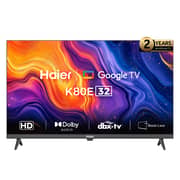 Haier 32 Inch HD Smart LED TV , Google, HDR10 - H32K80E