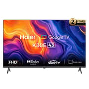 Haier 43 Inch FHD Smart LED TV with Built-in Receiver - H43K80EF