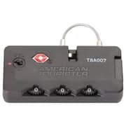 American Tourister 1 Pc Twist Waves Spinner Luggage Black 55cm