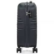 American Tourister 1 Pc Twist Waves Spinner Luggage Black 55cm