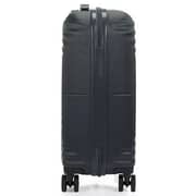 American Tourister 1 Pc Twist Waves Spinner Luggage Black 55cm