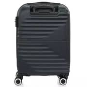 American Tourister 1 Pc Twist Waves Spinner Luggage Black 55cm
