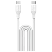 Momax 1-Link Flow 60W USB-C to USB-C Cable White