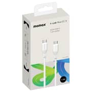 Momax 1-Link Flow 60W USB-C to USB-C Cable White