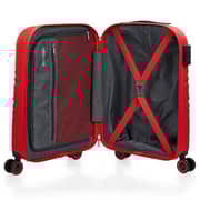 American Tourister 1 Pc Twist Waves Spinner Luggage Red 55cm