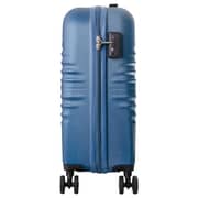 American Tourister 1 Pc Twist Waves Spinner Luggage Navy 55cm