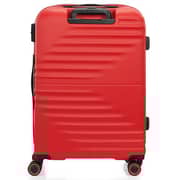 American Tourister 1 Pc Twist Waves Spinner Luggage Red 77cm