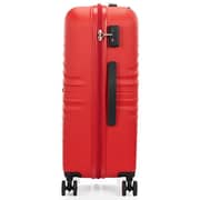 American Tourister 1 Pc Twist Waves Spinner Luggage Red 77cm