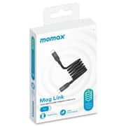 Momax Elite Mag Link 100W USB-C to USB-C Cable Black