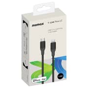 Momax 1-Link Flow 35W USB-C To Lightning Cable Black