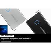 Samsung T7 Touch Portable Solid State Drive USB3.2 1TB Black MU-PC1T0K/WW