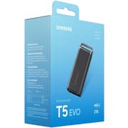 Samsung T5 Evo Portable Solid State Drive USB3.2 2TB Black MU-PH2T0S/WW