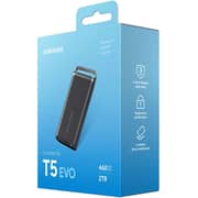 Samsung T5 Evo Portable Solid State Drive USB3.2 2TB Black MU-PH2T0S/WW