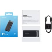 Samsung T5 Evo Portable Solid State Drive USB3.2 2TB Black MU-PH2T0S/WW