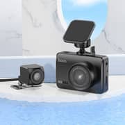 Hoco Dash Cam Dual Channel Driving Black