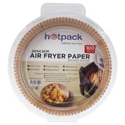Hotpack Air Fryer Paper Brown Liners 100pc Set