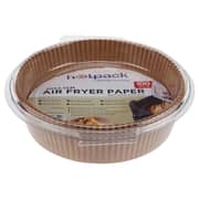 Hotpack Air Fryer Paper Brown Liners 100pc Set