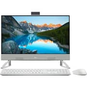Dell Inspiron 5430 All-in-One (2024) Desktop - 1st Series / Intel Core 5-120U / 23.8inch FHD / 1TB SSD / 16GB RAM / Shared Intel Graphics / Windows 11 Home / English & Arabic Keyboard / White / Middle East Version - [5430-AIO-1020]