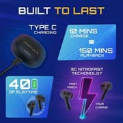 Titan Fastrack FPODS FX100 FT7 Wireless Earbuds Black
