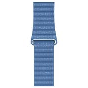 Fitit FIT-WS-LTHR41-BLU Leather Magnetic Link Blue For Apple Watch 44/45mm