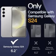 Fitit Clear Case for Galaxy S24 – Ultra Slim, Anti-Yellow, Shockproof Transparent Cover