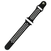 Fitit FIT-WS-SILNIK41-BK/GR Siliconee Strap Black/Grey For Apple Watch 41/38/40mm