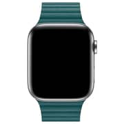 Fitit Leather Magnetic Strap For Apple Watch 40/41mm Olive Green - FIT-WS-LTHR41-OLV