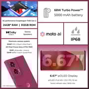 Motorola Edge 50 Fusion 512GB 12GB Pink 5G Smartphone