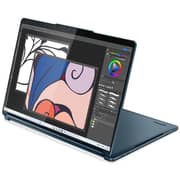 Lenovo Yoga Book 9 13IMU9 2-in-1 Convertible (2024) Laptop - 1st Series / Intel Core Ultra 7-155U / 13.3inch OLED / 1TB SSD / 16GB RAM / Shared Intel Graphics / Windows 11 Home / English & Arabic Keyboard / Tidal Teal / Middle East Version - [83FF000KAX]