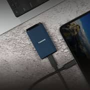 Transcend External Solid State Drive USB3.2 1TB Dark Blue TS1TESD410C