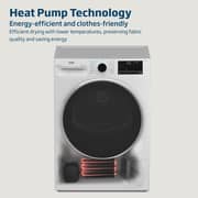 Beko 10kg Heat Pump Condenser Tumble Dryer, A++ Energy Efficiency, Optisense Sensor Drying, Reversible Door, White - DHP10W
