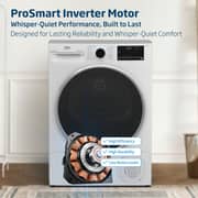 Beko 10kg Heat Pump Condenser Tumble Dryer, A++ Energy Efficiency, Optisense Sensor Drying, Reversible Door, White - DHP10W
