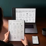 Remarkable 2 Paper RM115 Tablet - WiFi 8GB 1GB 10.3inch Grey + Marker Plus and Book Folio