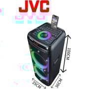 JVC Portable Party Speaker Black