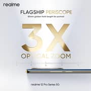Realme 12 Pro 256GB 8GB Submarine Blue 5G Smartphone - International Version