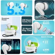 Honeywell HC000314/AUD/TWS Wireless Earbuds White