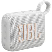 JBL Go 4 Ultra-Portable Bluetooth Speaker, White