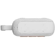 JBL Go 4 Ultra-Portable Bluetooth Speaker, White
