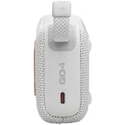 JBL Go 4 Ultra-Portable Bluetooth Speaker, White