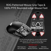 Asus P713 ROG Harpe Ace Aim Lab Edition Wireless Gaming Mouse Moonlight White