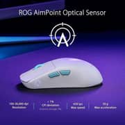 Asus P713 ROG Harpe Ace Aim Lab Edition Wireless Gaming Mouse Moonlight White
