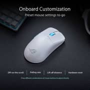 Asus P713 ROG Harpe Ace Aim Lab Edition Wireless Gaming Mouse Moonlight White