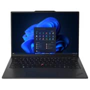 Lenovo ThinkPad X1 Carbon Gen 12 Business (2024) AI PC - 1st Series / Intel Core Ultra 7-155U / 14inch WUXGA / 1TB SSD / 16GB RAM / Shared Intel Graphics / Windows 11 Pro / English & Arabic Keyboard / Black / Middle East Version - [21KC001QGR]