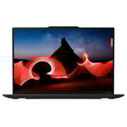 Lenovo ThinkPad X1 Carbon Gen 12 Business (2024) AI PC - 1st Series / Intel Core Ultra 7-155U / 14inch WUXGA / 1TB SSD / 16GB RAM / Shared Intel Graphics / Windows 11 Pro / English & Arabic Keyboard / Black / Middle East Version - [21KC001QGR]