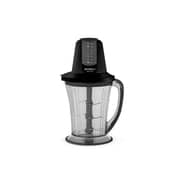 Sonai Chopper Super Plus,700 Watt ,1.5L , 6 blades with HEXA technology ,Garlic Peeling Attachment ,Black, MAR-3077