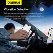 Baseus C-Mic CM10 Wireless In Ear Bluetooth Headset Moon White