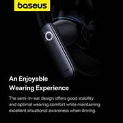 Baseus C-Mic CM10 Wireless In Ear Bluetooth Headset Cluster Black